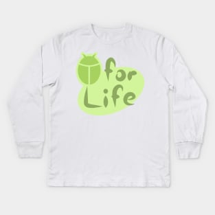 Bug Types for Life Kids Long Sleeve T-Shirt